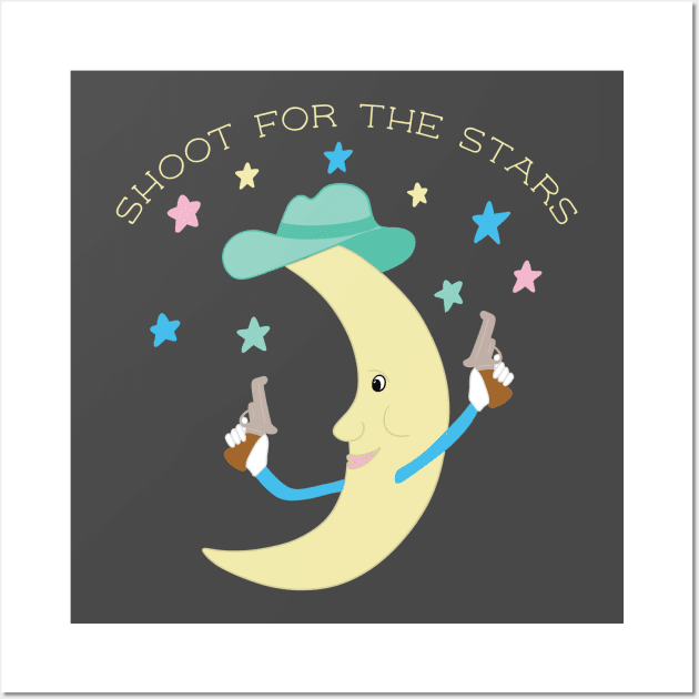 Shoot for the Stars Wall Art by Alissa Carin